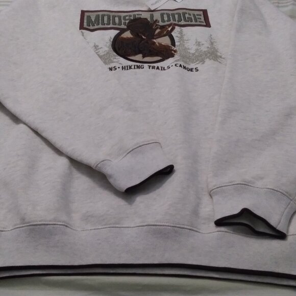 Croft & Barrow Moose Lodge Crewneck Sweatshirt - Picture 9 of 11